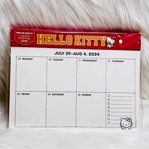 Hello Kitty Monthly Desk Pad